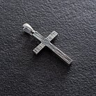 Серебряный крестик с чернением 132700ч от ювелирного магазина Оникс - 9