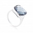 Срібний перстень з фіанітом 112097 от ювелирного магазина Оникс - 2