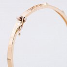 Золотой браслет (фианиты) б02514 от ювелирного магазина Оникс - 2