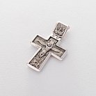 Православный крест из серебра 131924 от ювелирного магазина Оникс - 3