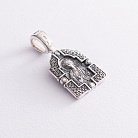 Серебряная ладанка "Божья Матерь" 13757 от ювелирного магазина Оникс - 1
