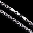 Серебряная цепочка "Якорное плетение" (6мм) 15007ц от ювелирного магазина Оникс