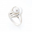 Срібний перстень з культ. прісн. перлами 11988 от ювелирного магазина Оникс - 2