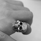 Серебряное кольцо "Череп" 111345 от ювелирного магазина Оникс - 5