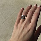 Серебряное кольцо "Герб Украины - Тризуб" 112676 от ювелирного магазина Оникс - 9