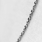 Мужская серебряная цепочка "Бесконечность" 15157 от ювелирного магазина Оникс - 4