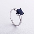 Серебряное кольцо с сапфиром GS-01-003-31 от ювелирного магазина Оникс