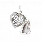 Срібний кулон "Роза" для фотографії 132641 от ювелирного магазина Оникс - 2