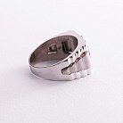 Серебряное кольцо (имитация обсидиан) 111401 от ювелирного магазина Оникс - 2