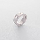 Серебряное кольцо с фианитом 112036 от ювелирного магазина Оникс