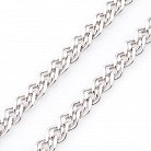 Серебряная родированная цепочка плетение Нонна Р010672 от ювелирного магазина Оникс - 1