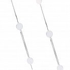 Срібні сережки з кружечками 122297 от ювелирного магазина Оникс - 1