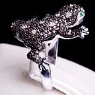 Серебряное кольцо "Ящерица" 111580 от ювелирного магазина Оникс - 4
