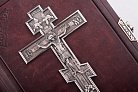Библия с серебряным крестом сер00040 от ювелирного магазина Оникс - 1