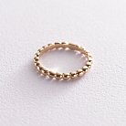 Золотое кольцо в стиле минимализм к05332 от ювелирного магазина Оникс