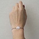 Серебряный браслет "Древо жизни" 141207 от ювелирного магазина Оникс