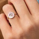 Серебряное кольцо "Всевидящий глаз" 112647гл от ювелирного магазина Оникс - 1