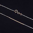 Эксклюзивная золотая цепочка плетение Шариковое ц00289 от ювелирного магазина Оникс