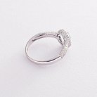 Золотое кольцо (сапфир, бриллиант) R13659Saj от ювелирного магазина Оникс - 2