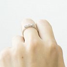 Золотое кольцо "Бантик" (бриллианты) zberdh78246 от ювелирного магазина Оникс - 4