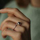Срібний перстень "Шар" 111993 от ювелирного магазина Оникс - 9