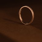 Кольцо в красном золоте к06602 от ювелирного магазина Оникс - 5