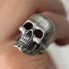 Серебряное кольцо "Череп" 111345 от ювелирного магазина Оникс - 7