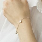 Серебряный браслет "Кубики" 141281 от ювелирного магазина Оникс - 2