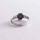 Серебряное религиозное кольцо (чернение) 112043 от ювелирного магазина Оникс - 2