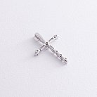 Хрестик з діамантами (біле золото) пб0350nl от ювелирного магазина Оникс - 2