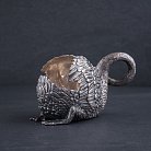 Серебряная фигура ручной работы "Лебедь" сер00014 от ювелирного магазина Оникс - 2