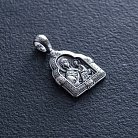 Серебряная ладанка "Божья Матерь" 13355 от ювелирного магазина Оникс