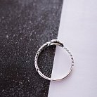 Серебряное кольцо "Змей Уроборос" 112553 от ювелирного магазина Оникс - 16