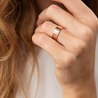 Золотое обручальное кольцо "Американка" (возможна гравировка) обр00002ш6 от ювелирного магазина Оникс - 3
