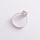 Серебряное кольцо с фианитом 111898 от ювелирного магазина Оникс - 3