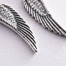 Серебряные серьги "Крылья Ангела" 121790 от ювелирного магазина Оникс - 5