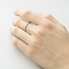 Золотое кольцо с бриллиантами estc248 от ювелирного магазина Оникс - 4