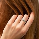 Серебряное кольцо "Антистресс" 1277 от ювелирного магазина Оникс - 3