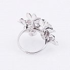 Срібний перстень з квітами 111984 от ювелирного магазина Оникс - 1