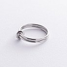 Серебряное двойное кольцо 1111 от ювелирного магазина Оникс