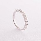 Золотое кольцо с дорожкой камней (бриллианты) кб0440cha от ювелирного магазина Оникс