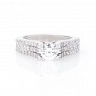 Помолвочное кольцо (фианиты) к01698ж от ювелирного магазина Оникс - 1