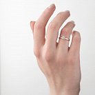 Золотое помолвочное кольцо с бриллиантом р0598к от ювелирного магазина Оникс