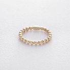 Золотое кольцо с шариками к06109 от ювелирного магазина Оникс