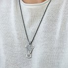 Православный крест "Ангел Хранитель. Спаси и Сохрани" (на укр. языке) 133242 от ювелирного магазина Оникс - 1