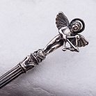 Серебряная ложка с ангелочком 24020 от ювелирного магазина Оникс - 4