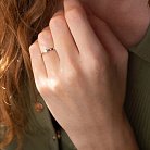 Помолвочное золотое кольцо с бриллиантом кб0460ca от ювелирного магазина Оникс - 1
