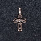 Золотой крест "Распятие" п03865 от ювелирного магазина Оникс - 2