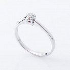Золотое помолвочное кольцо с бриллиантом р0284б от ювелирного магазина Оникс - 1