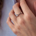 Помолвочное золотое кольцо с бриллиантами к0008sh от ювелирного магазина Оникс - 5